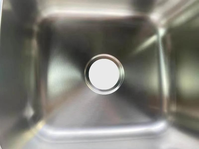 Bass 820mm Single Bowl Kitchen Sink with Drainer - Image 5