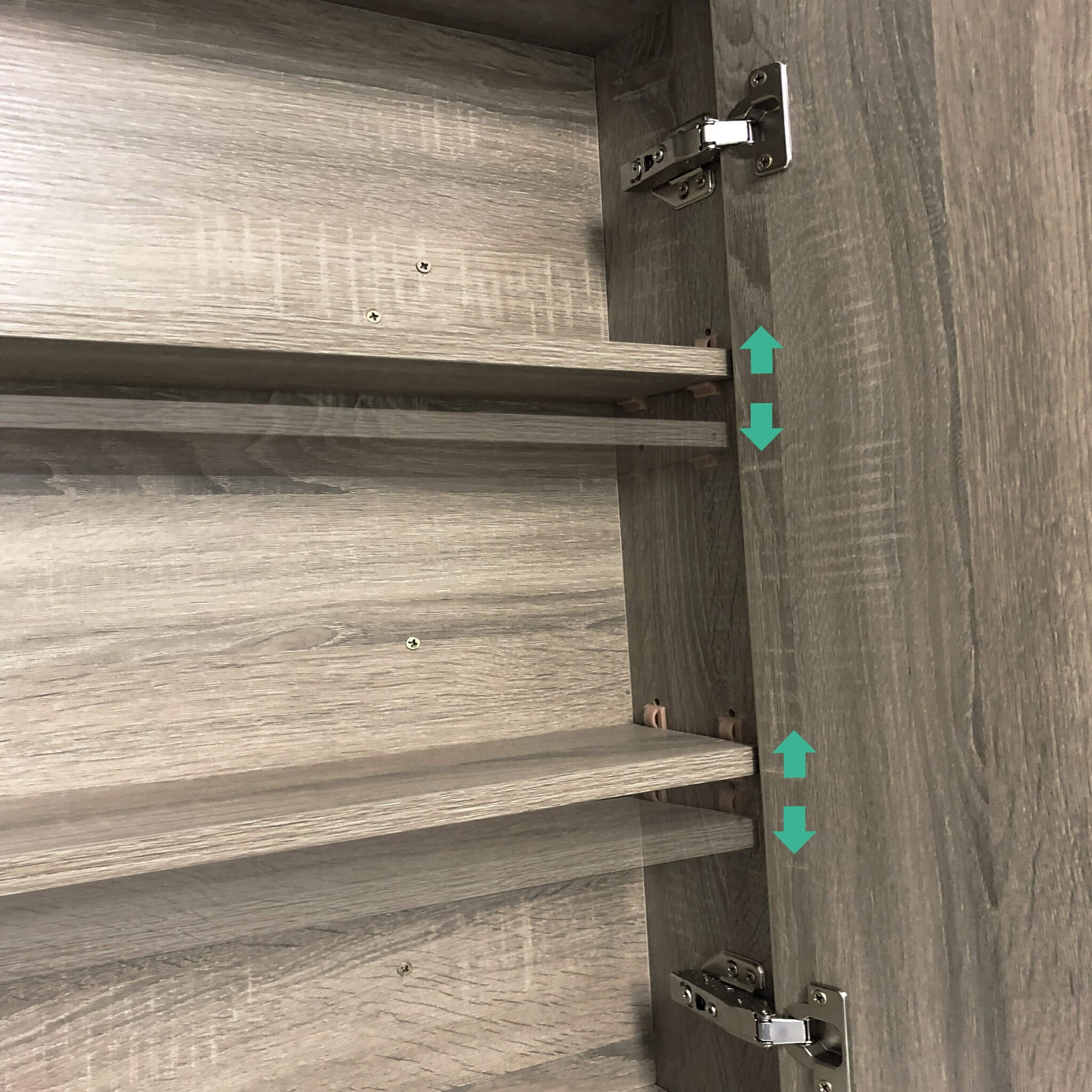 Clearance - 900mm Oak Shaving Cabinet - Image 4