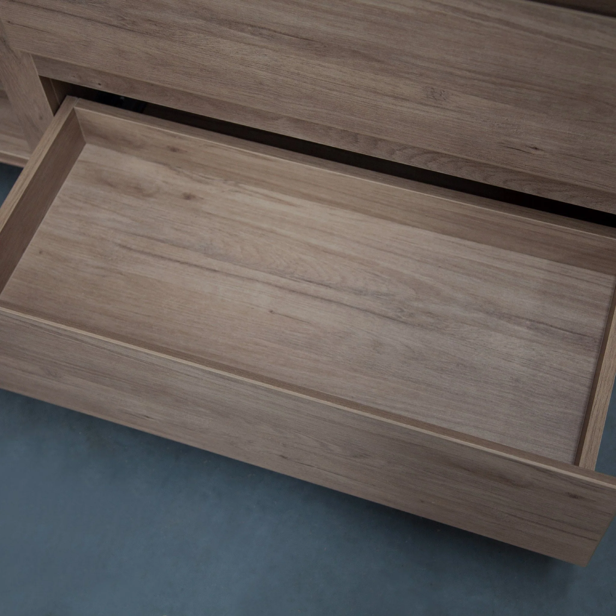 ALBANY 1200mm Oak Timber Wall Hung Single Vanity - Image 14