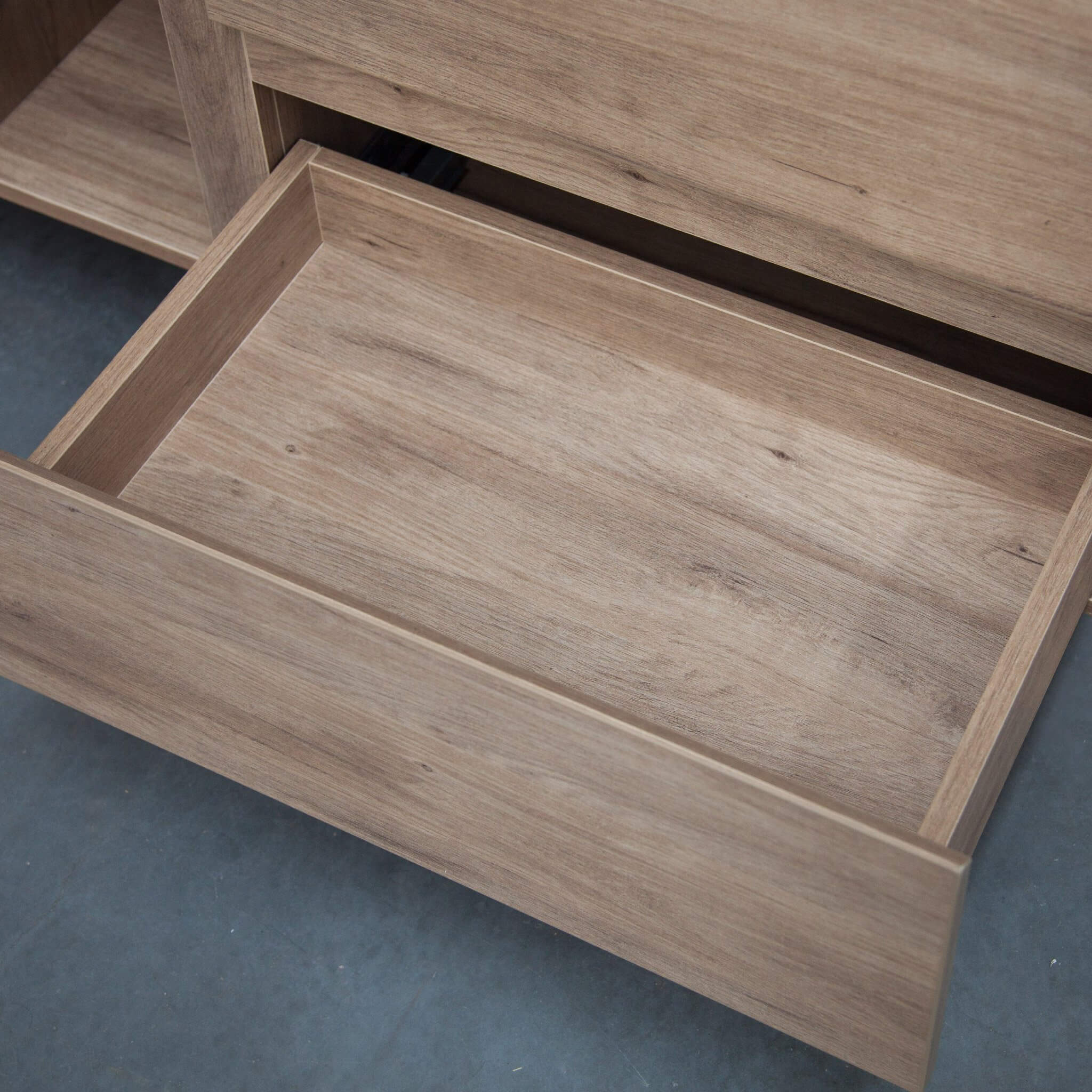 ALBANY 1500mm Oak Timber Wall Hung Vanity - Image 9