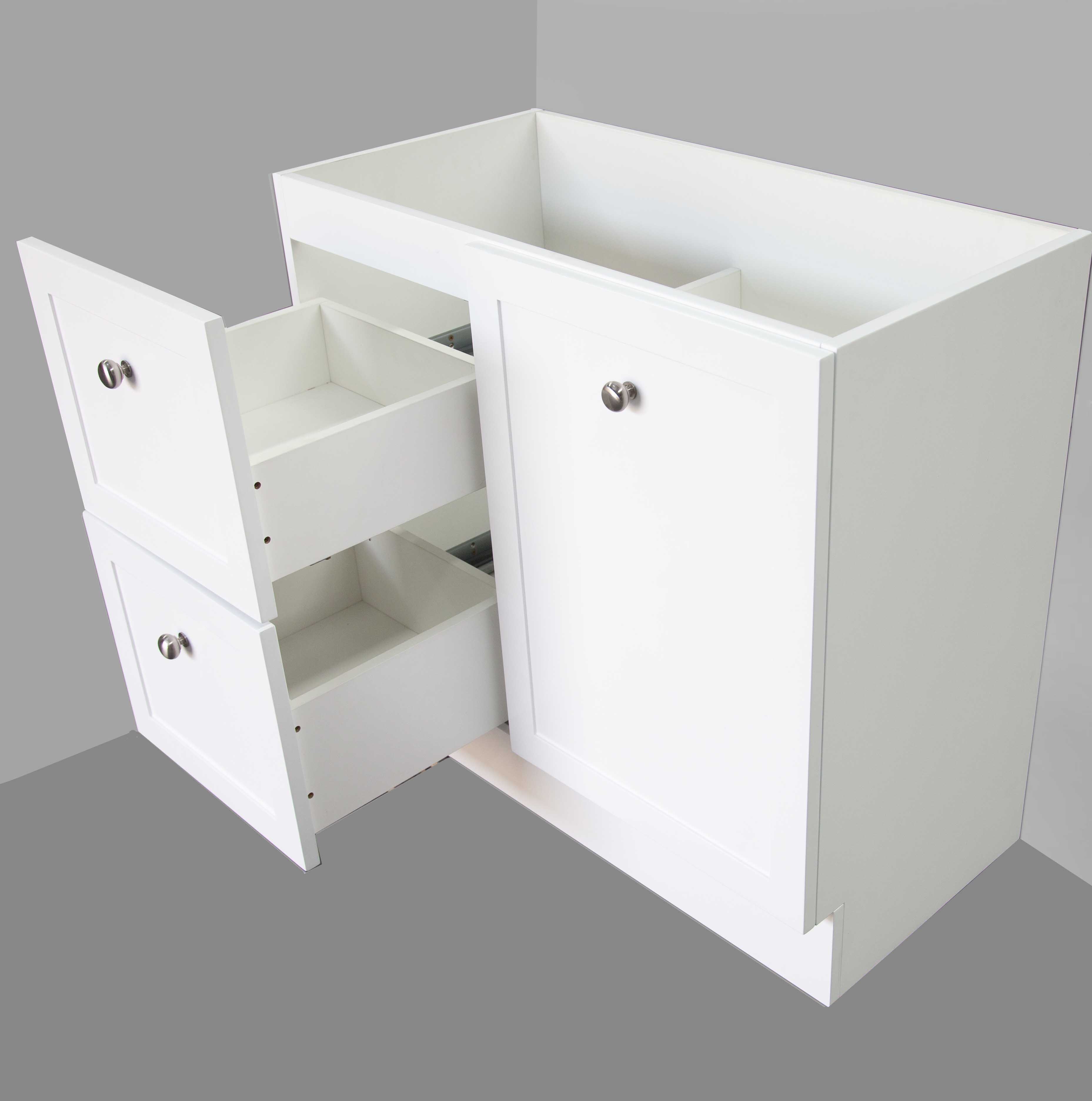 Clearance - AUSTIN 900mm Floor Standing Bathroom Vanity Right Hand Side - Image 8