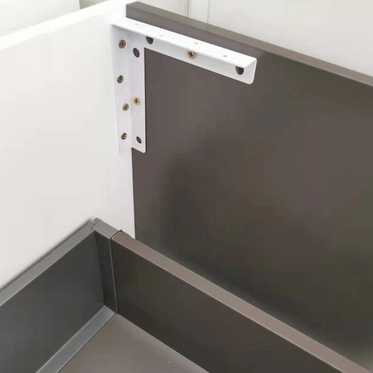 Bronte 900mm Wall Hung Bathroom Vanity - Matte White - Image 8