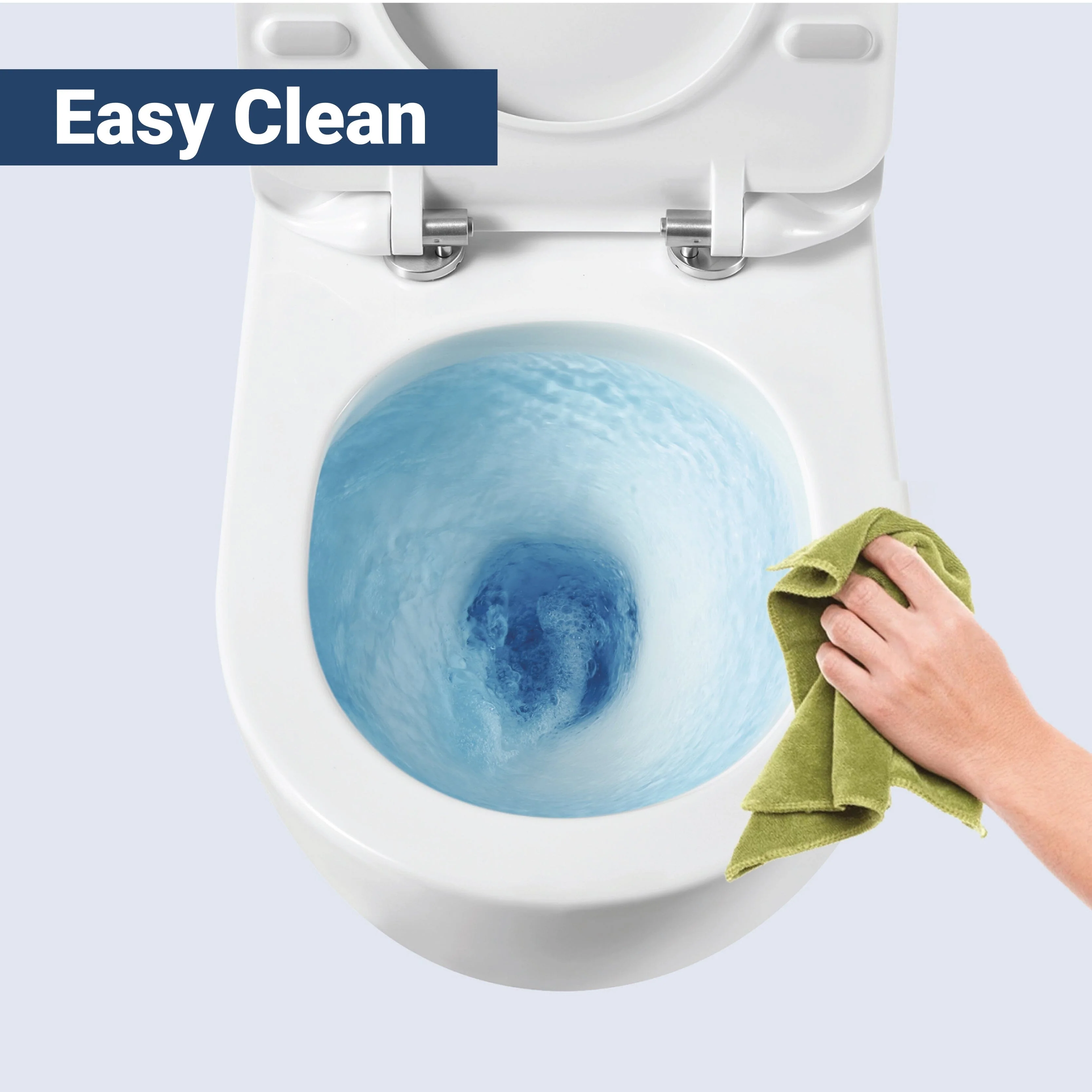 ErgoFlow Edge67 Ergonomic Rimless Tornado Back to Wall Toilet - Image 14