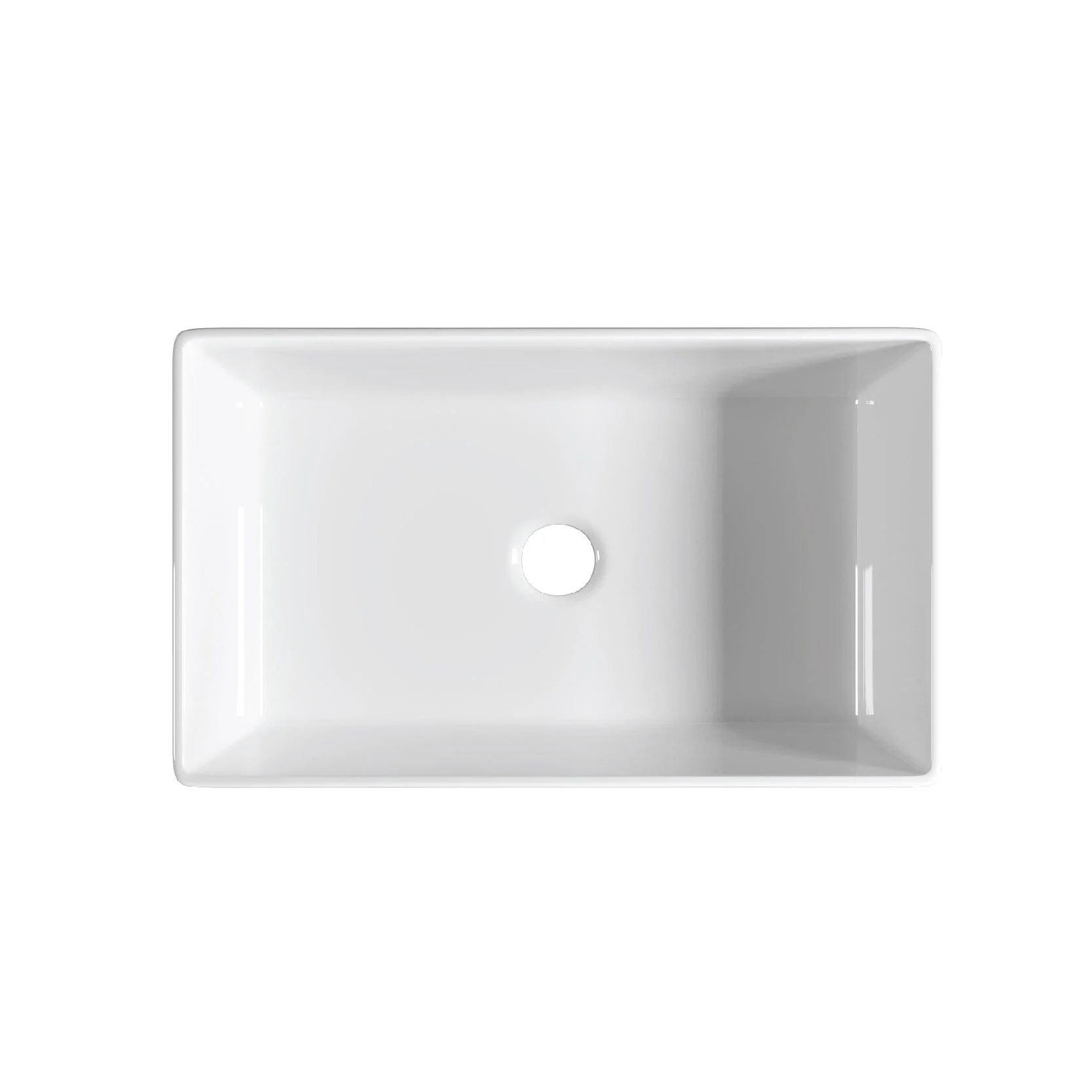 Belford 76 Fluted Farmhouse Kitchen Sink Single Bowl - Image 4