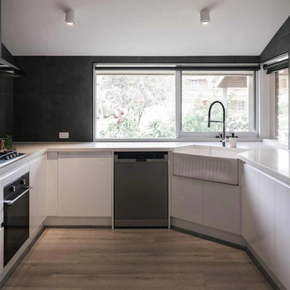 Belford 76 Fluted Farmhouse Kitchen Sink Single Bowl - Image 7