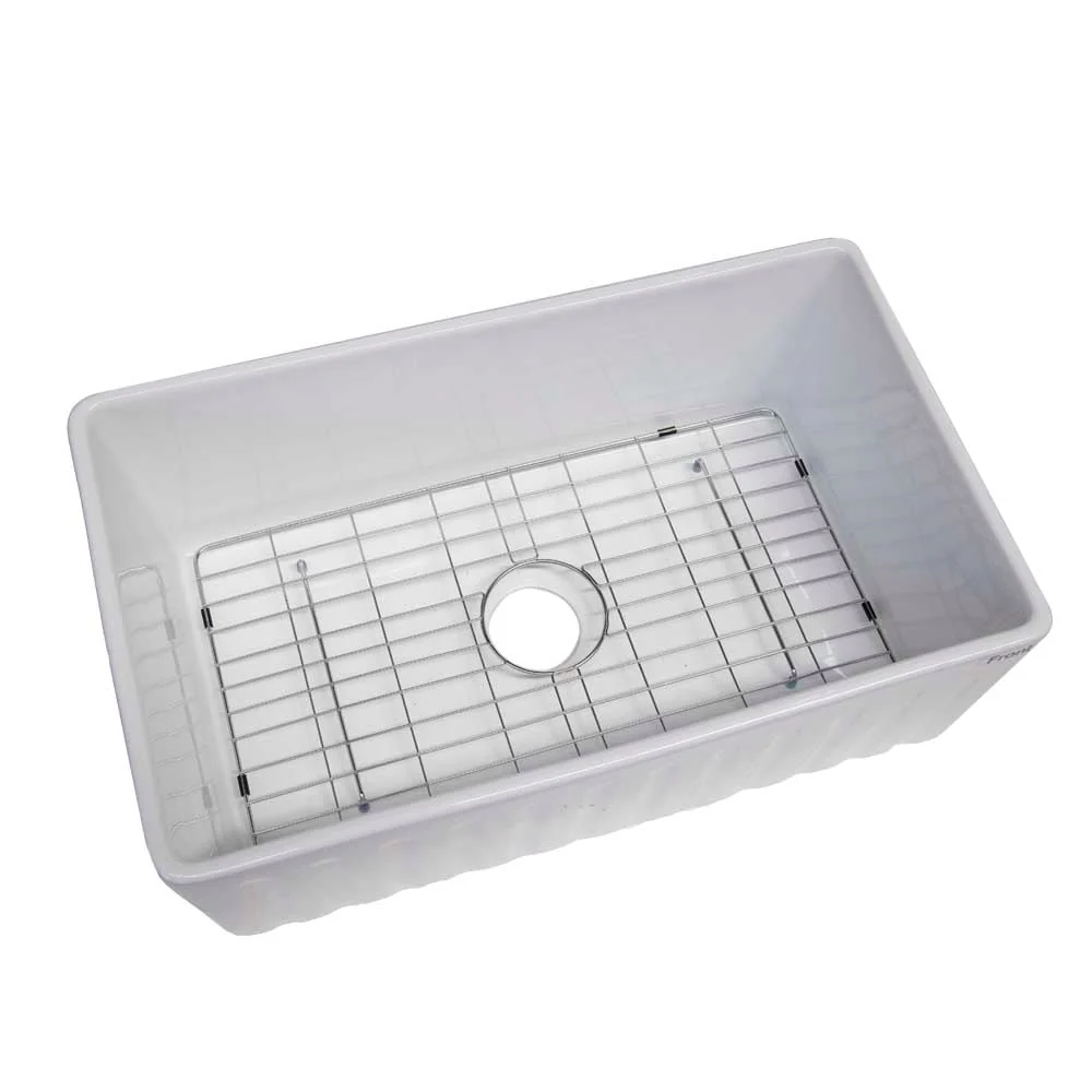 Belford 84 Fluted Butlers Kitchen Sink Single bowl - Image 5