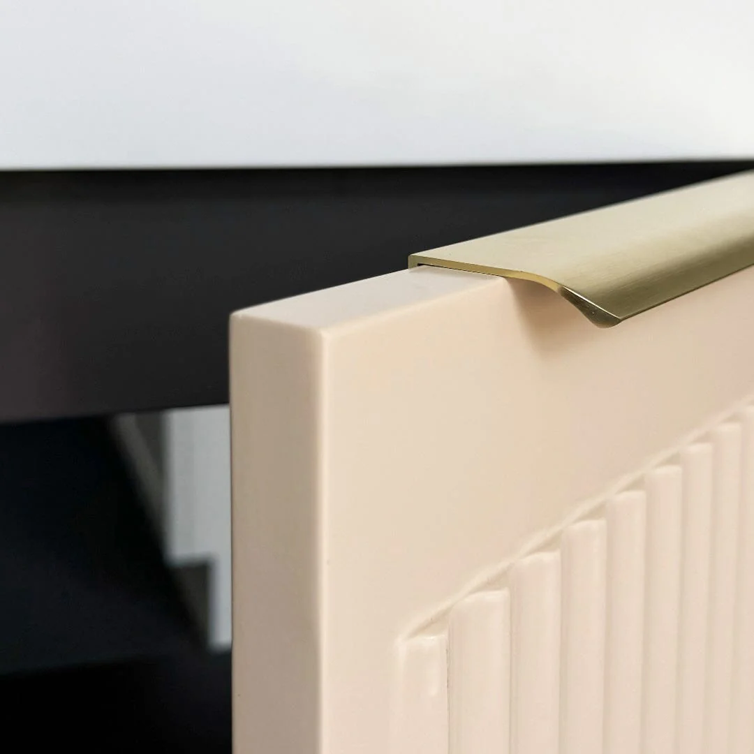 Lexi 400mm Small Vanity Almond & White Basin Set - Image 5