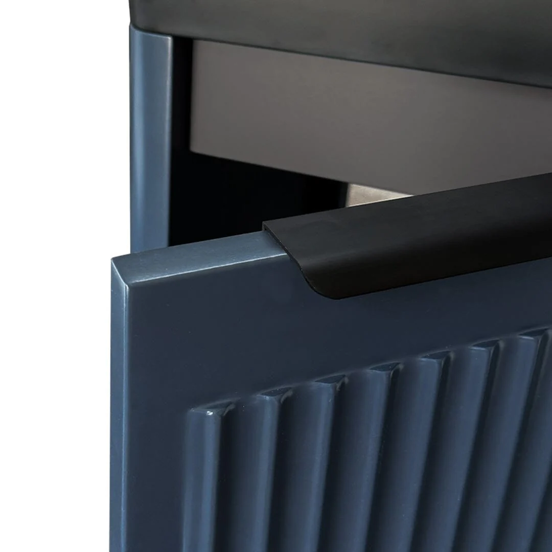 Lexi 400mm Small Vanity Midnight Blue & Black Basin Set - Image 4