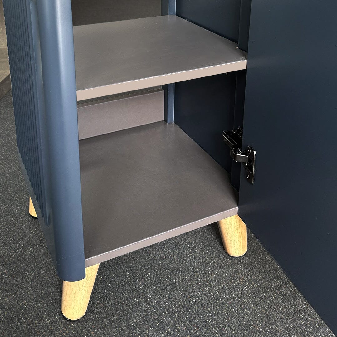 Lexi 400mm Small Vanity Midnight Blue & Black Basin Set - Image 5