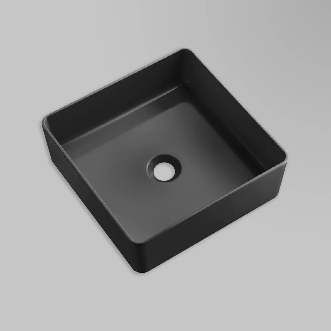 Lexi 400mm Small Vanity Midnight Blue & Black Basin Set - Image 6