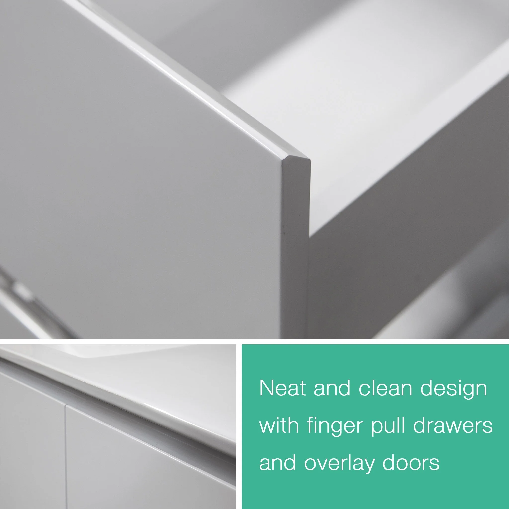 Clearance - LUCA 1500mm Floor Standing Bathroom Vanity - Image 4