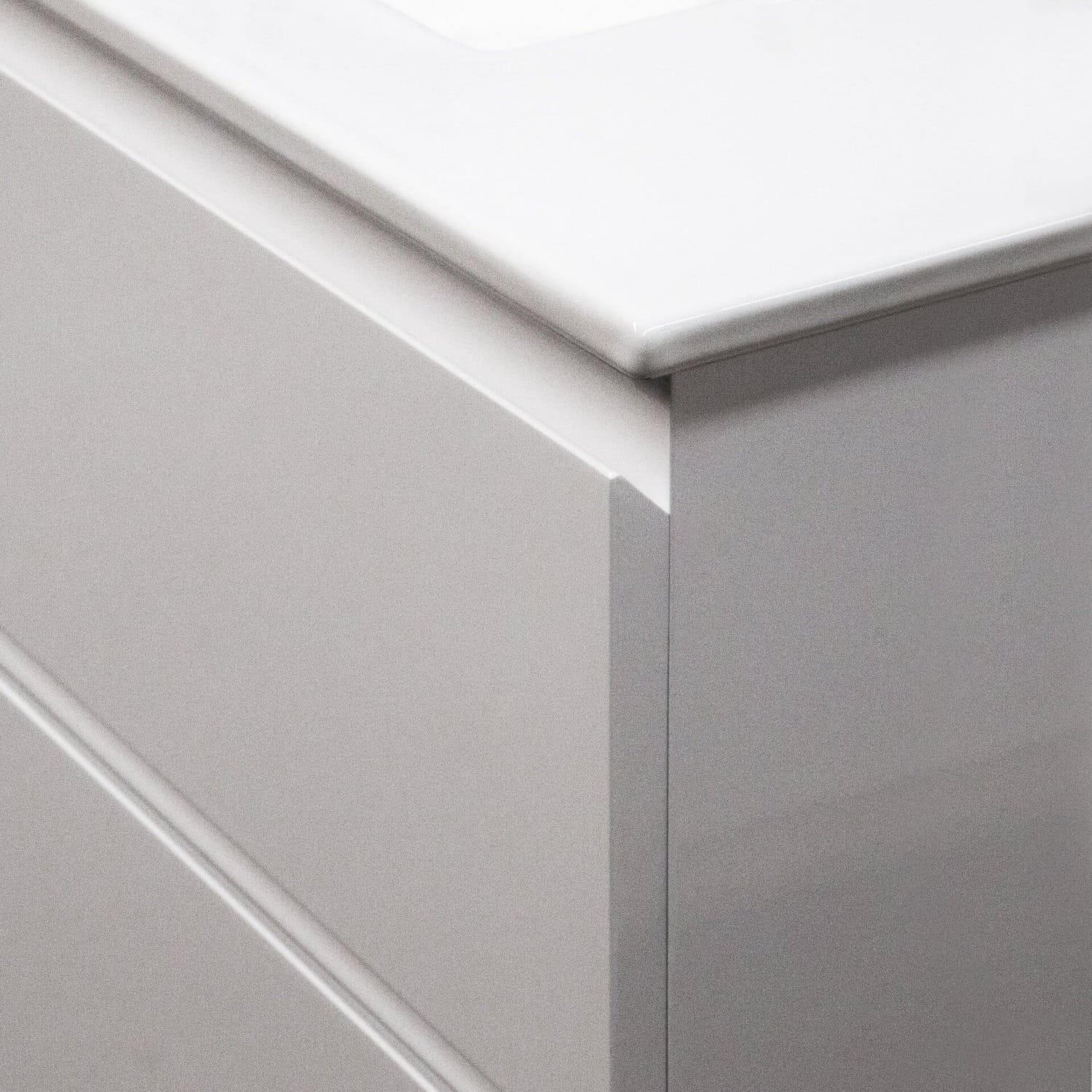 Clearance - Mia 1200mm Wall Hung Double Bowl Vanity - Image 3