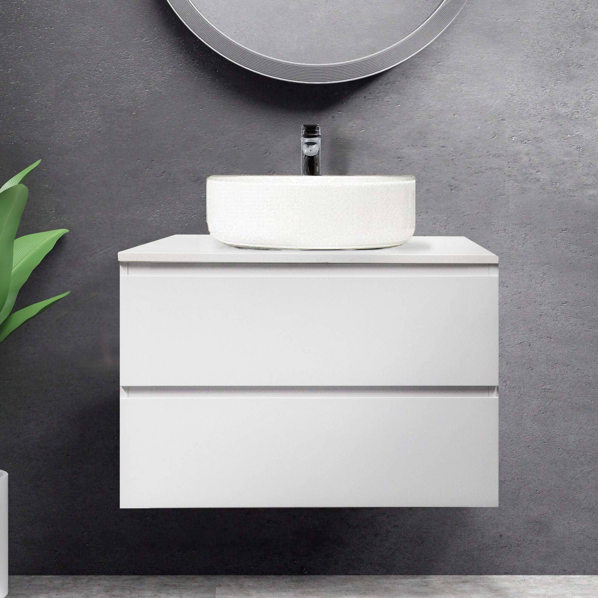 Clearance - Mia 750mm Wall Hung Vanity - Image 3