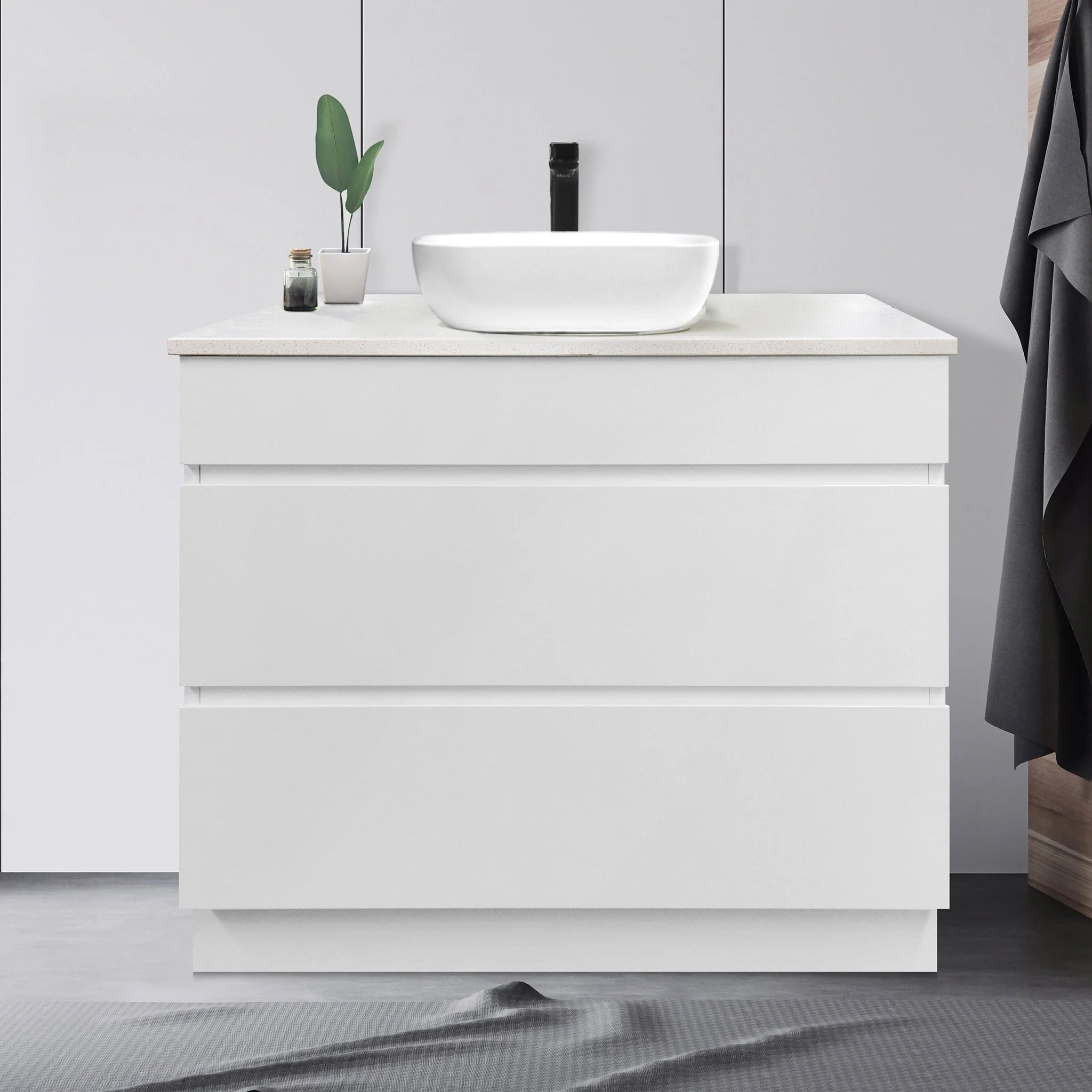 Clearance - Mia 900mm Floor Standing Bathroom Vanity - Image 3
