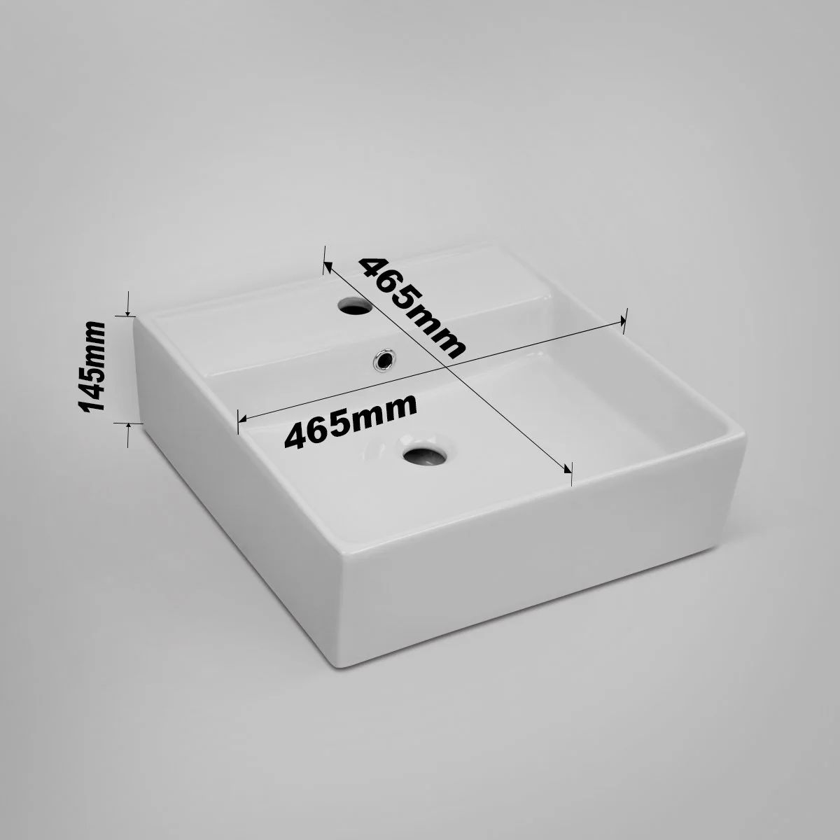 MAYFAIR Above Counter Basin 1 Tap Hole - Image 8