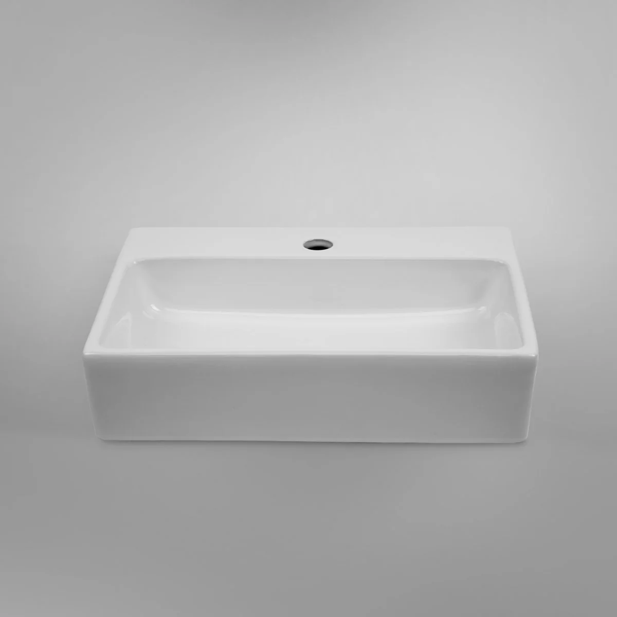 ACQUA Wall Hung Basin Gloss White - Image 5