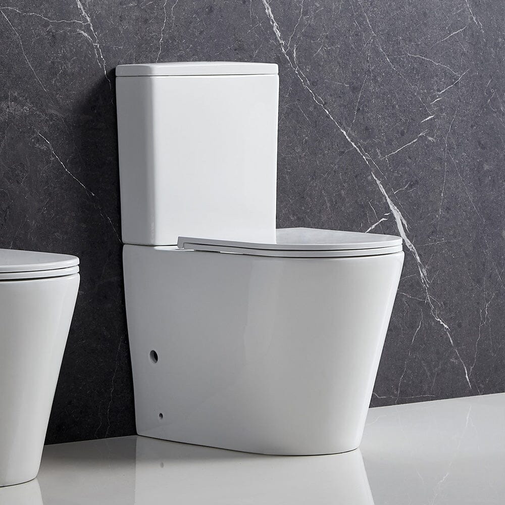 Yara62 Rimless Tornado Compact Back to Wall Toilet - Image 5