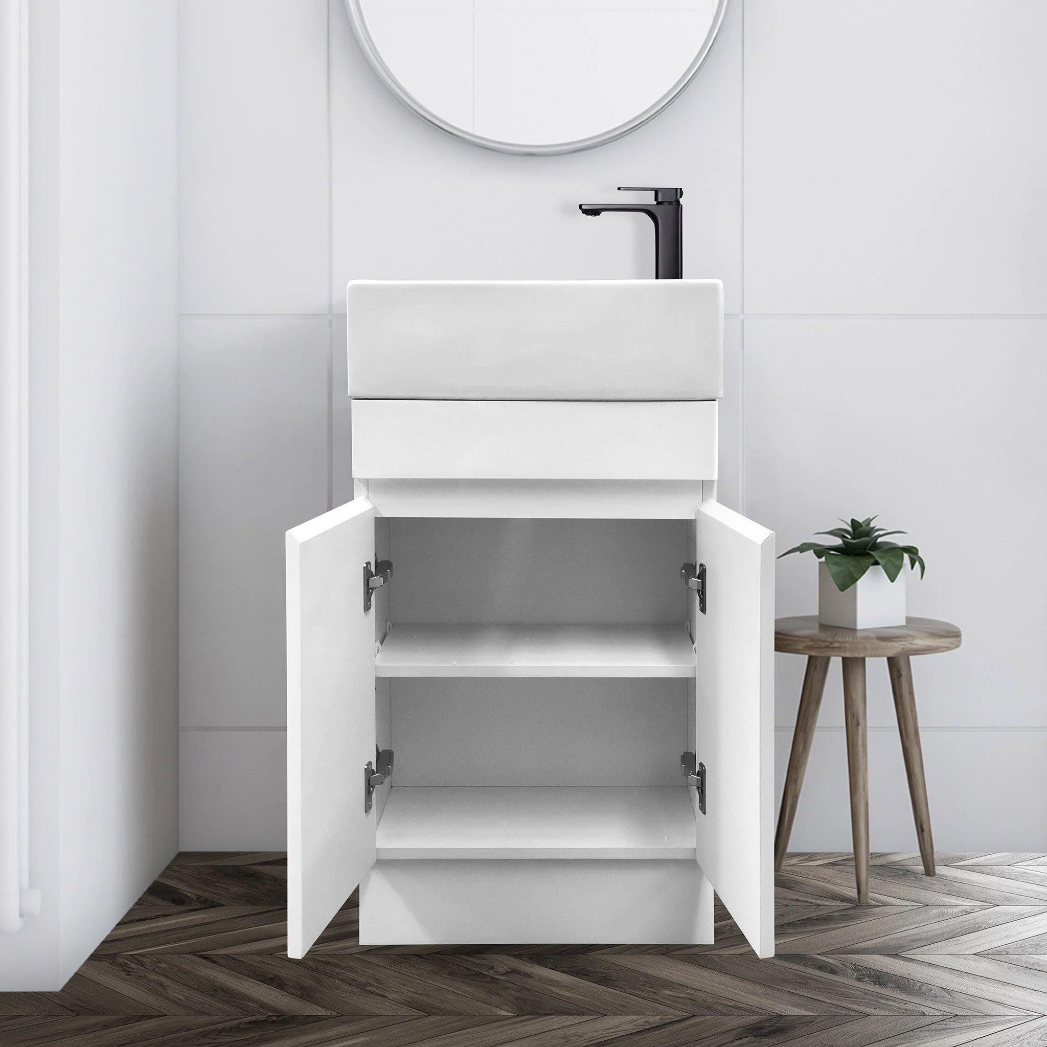 Clearance - Soul 480mm Compact Bathroom Vanity - Image 4