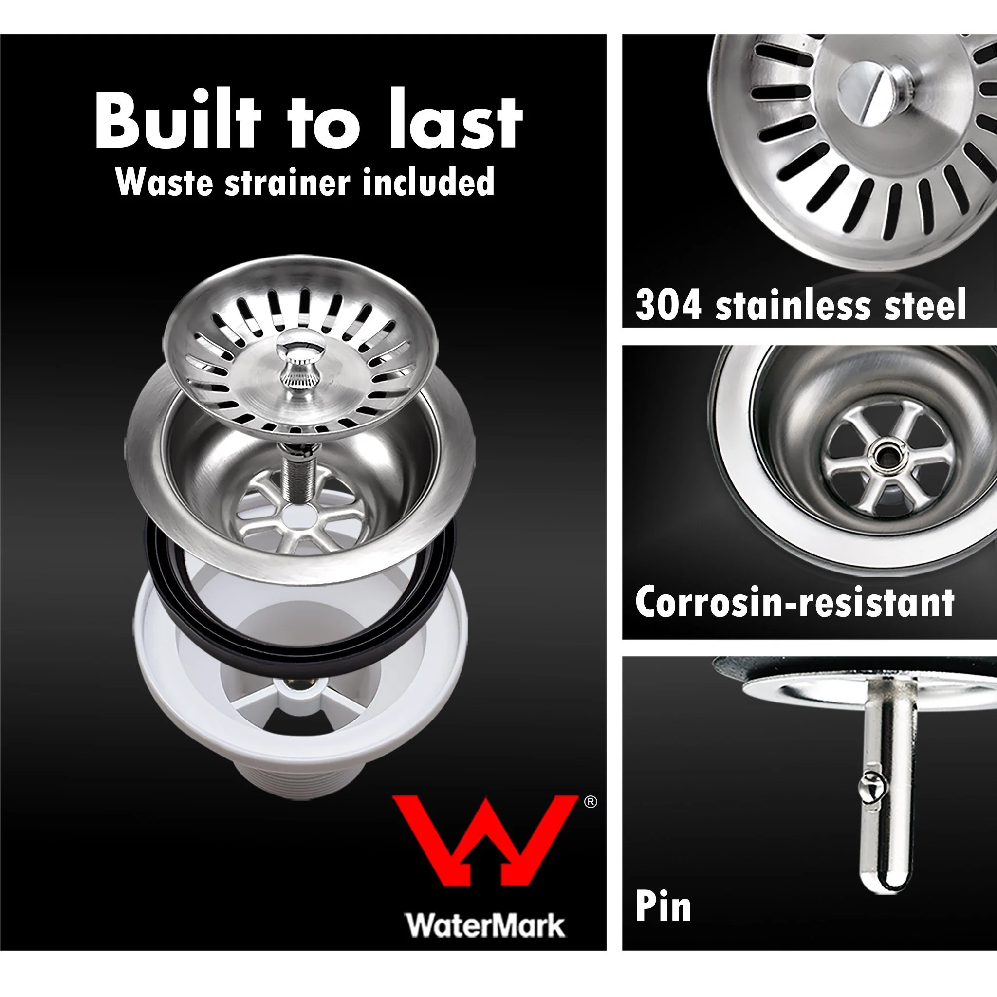 ULTIMO 1.5mm 790W x 450D Double Bowl Sink - SSD7945D - Image 10