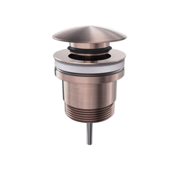 Universal Pop Up Waste Brushed Bronze - Image 3