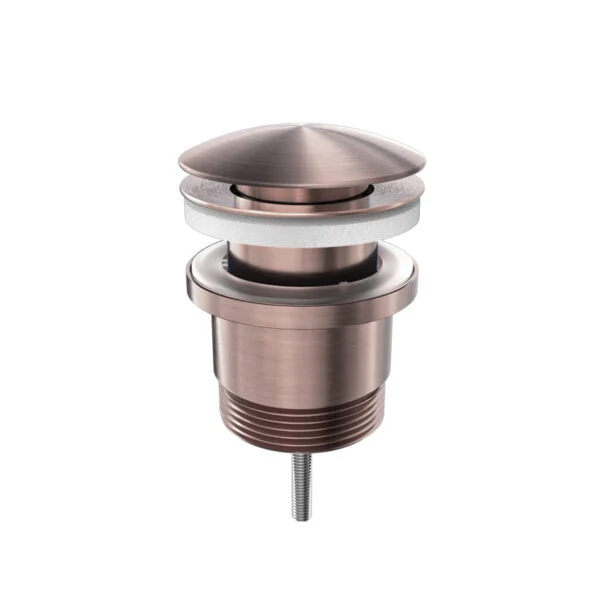 Universal Pop Up Waste Brushed Bronze - Image 4