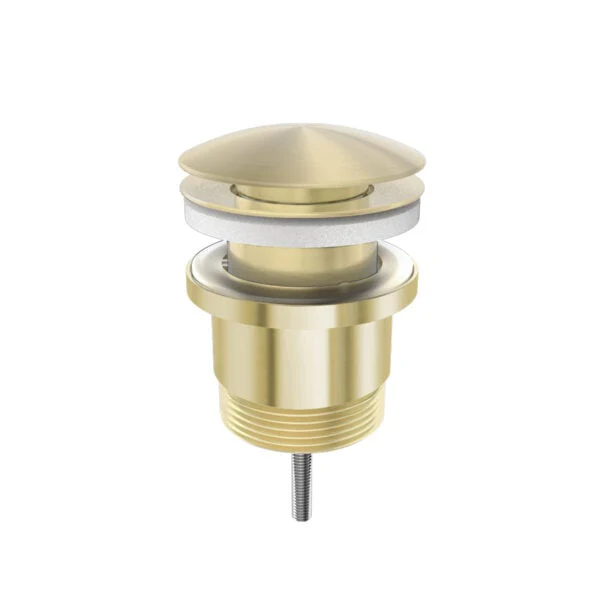 Universal Pop Up Waste Brushed Gold - Image 4